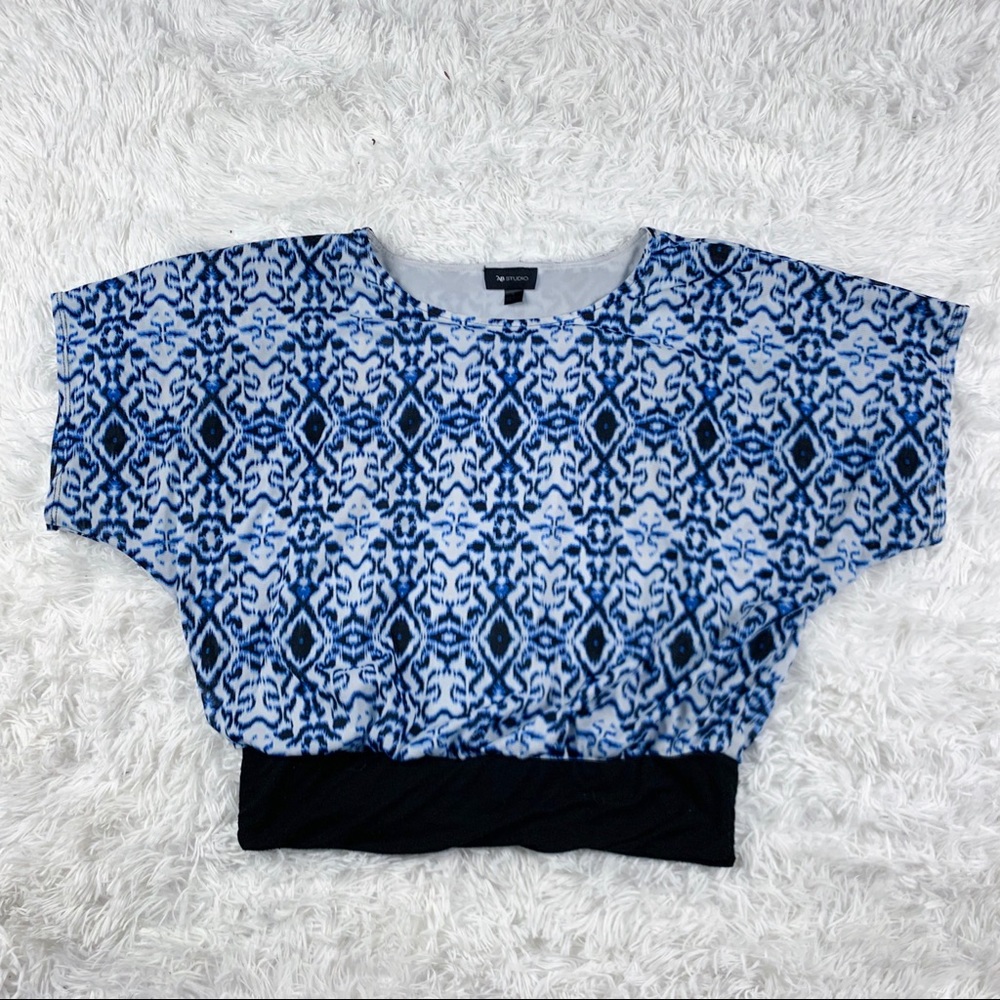 Ab Studio - Blue Short Sleeve